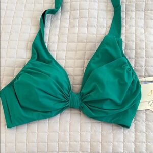 Gottex Green Bikini Top